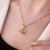 diamond crown necklace for women royal pendant necklace gold crown pendant women crown jewellery